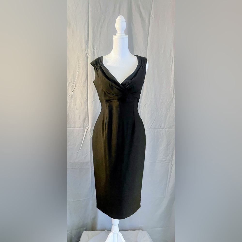 Black Pinup Couture Erin wiggle dress.